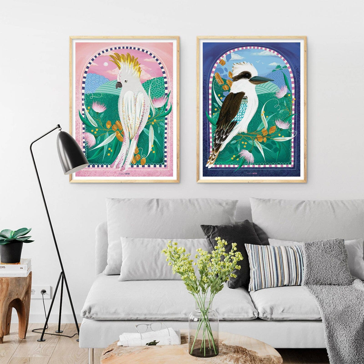 Diesel & Dutch - Kookaburra's Dawn Melody 1000pc Wall Jigsaw Puzzle
