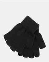 Morgan & Taylor Luca Fingerless Gloves - Black
