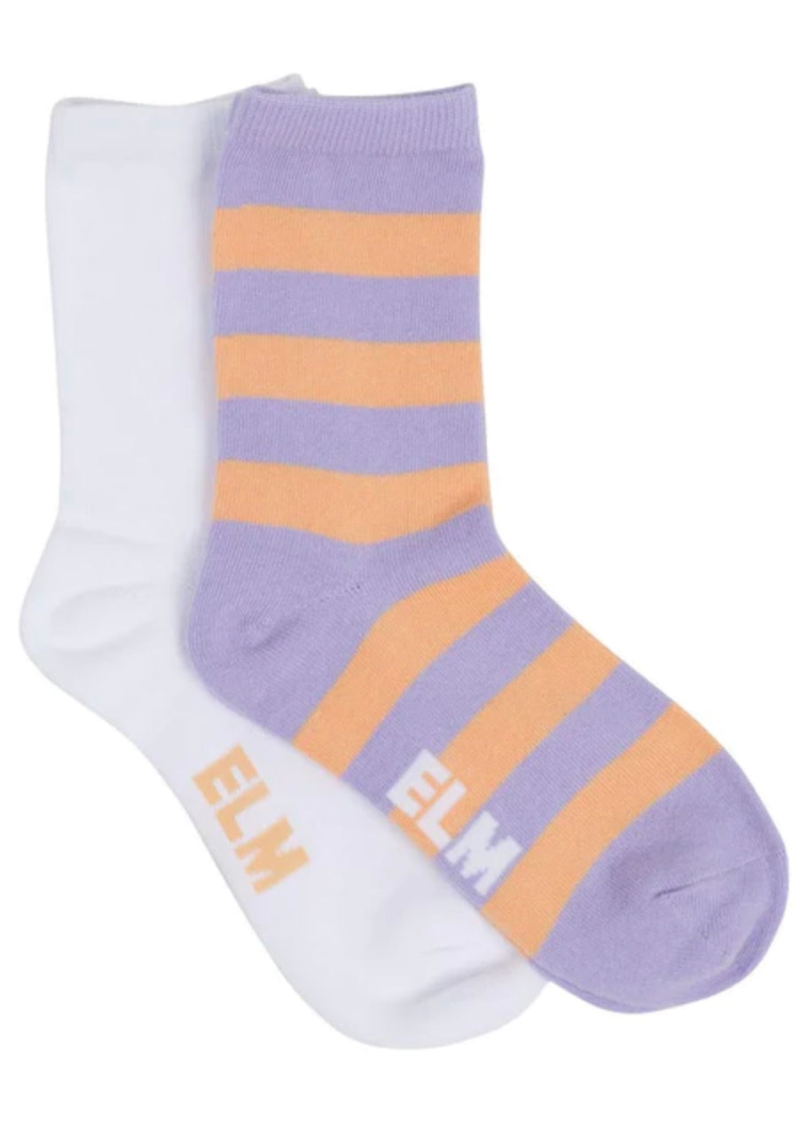 Elm Ladies Ankle Sock 2pk