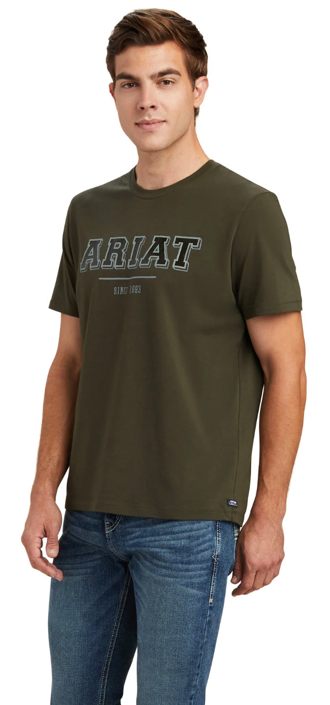 Ariat Mens Varsity S/S T-Shirt