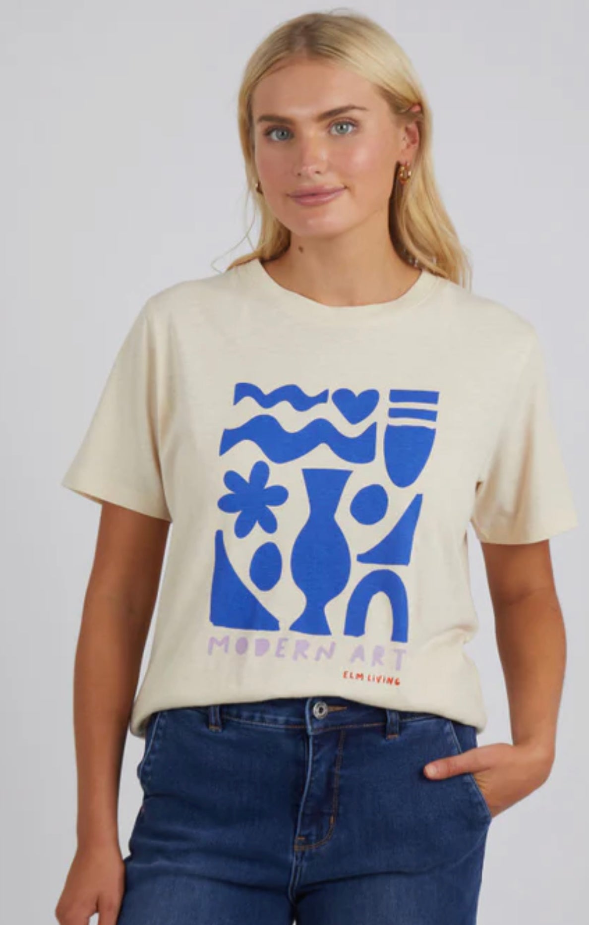 Elm Ladies Modern Art Tee