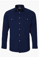 Ritemate Pilbara Men’s Full Button L/S Shirt RM500BT