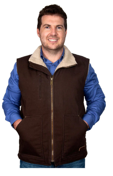 Just Country Diamantina Sherpa Vest