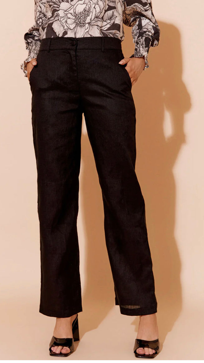 Adorne Ladies Spencer Pant in Black