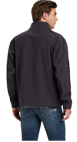 Ariat Mens Logo 2.0 Softshell Jacket in Phantom 10041613