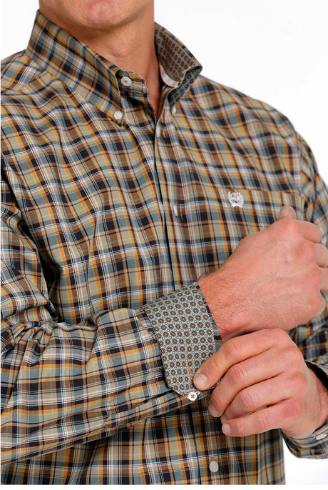 Cinch Mens Check Shirt MTW1105472