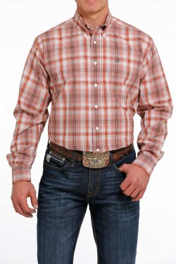 Cinch Men's Plaid Button-Down Western Shirt