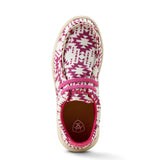 Ariat Kids Hilo - Bright Rose Southwestern Glitter - 10063934