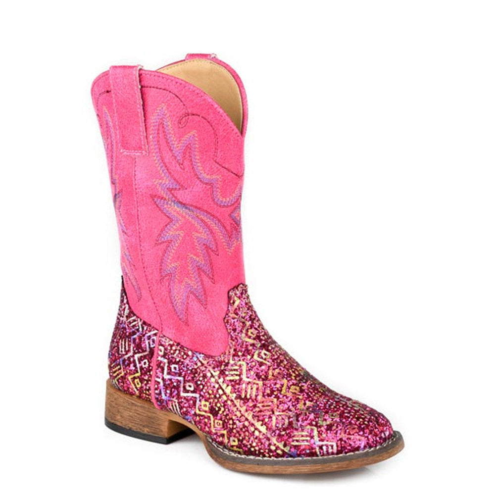 Roper Infants Cowbabies Glitter Aztec