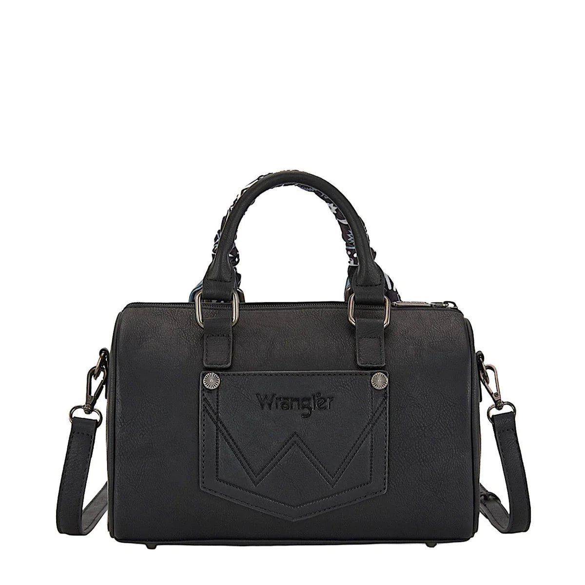 Wrangler Paisley Barrel Bag
