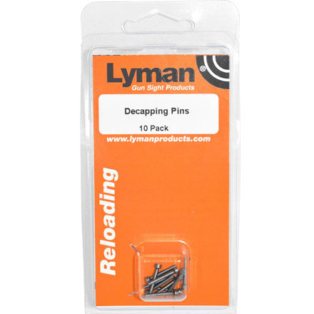 Lyman Decapping pins 10pkt