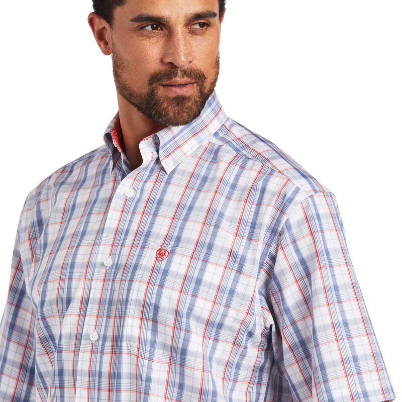 Ariat Mens WF Nasir Classic S/S Shirt - White