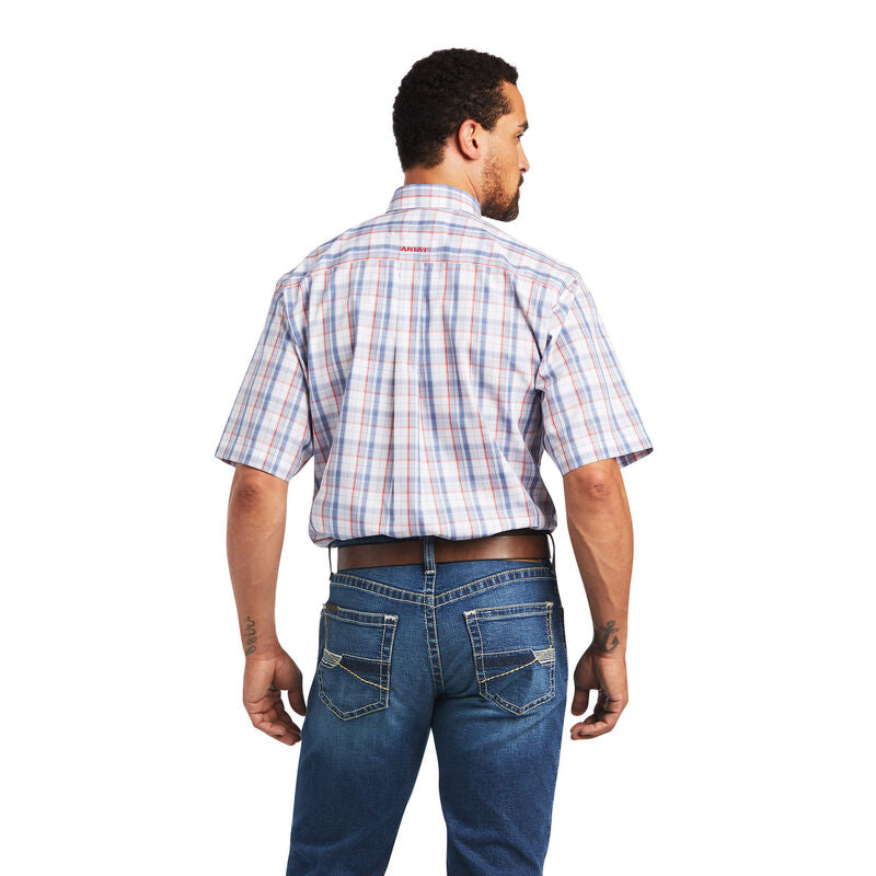 Ariat Mens WF Nasir Classic S/S Shirt - White