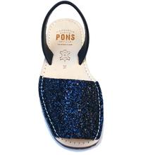Pons Avarca Navy Glitter Sandal