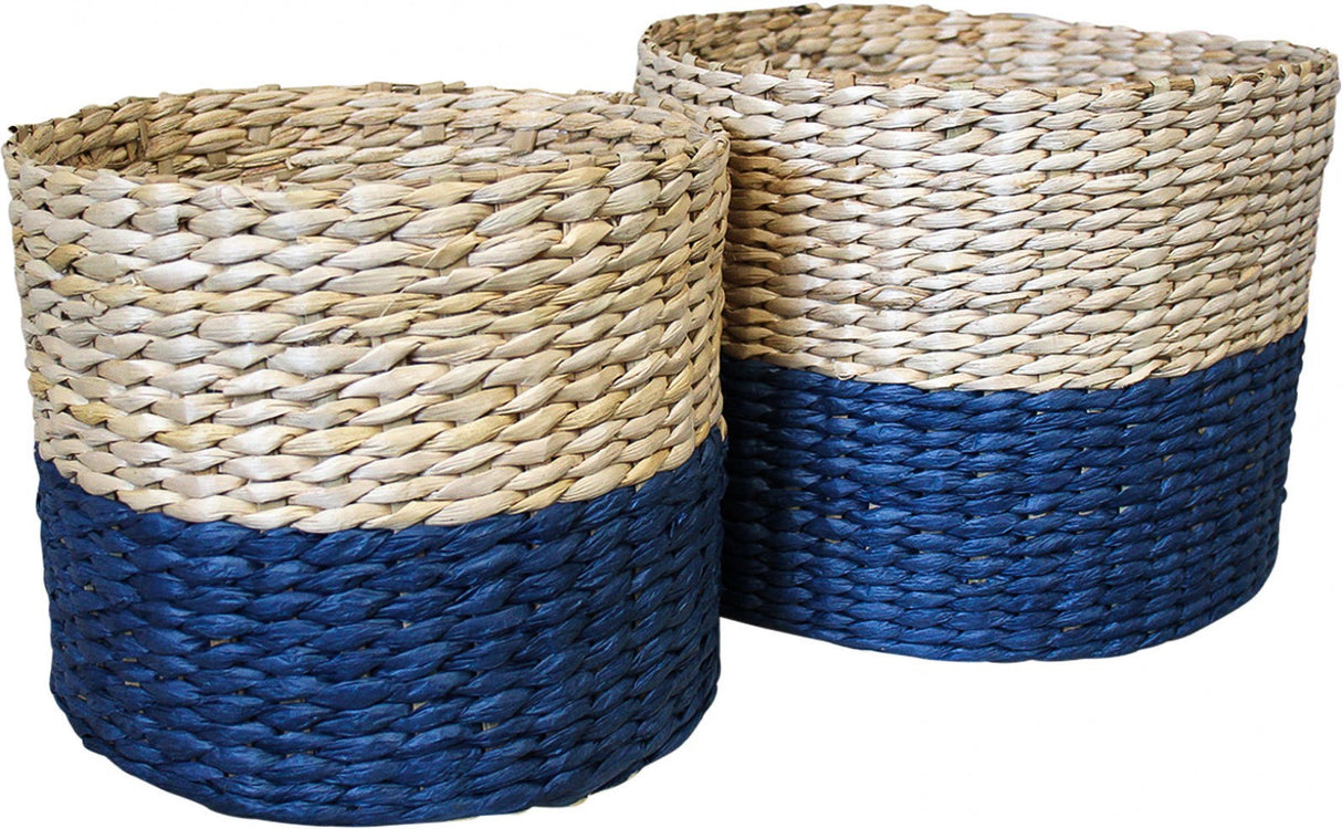 Lavida Woven Navy Baskets