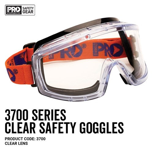 Prochoice® 3700 Series Goggles Clear Lens