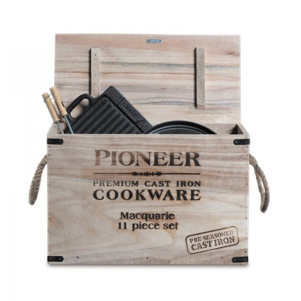 Campfire 11 piece Cast Iron Boxed Set-INSTORE PICKUP ONLY