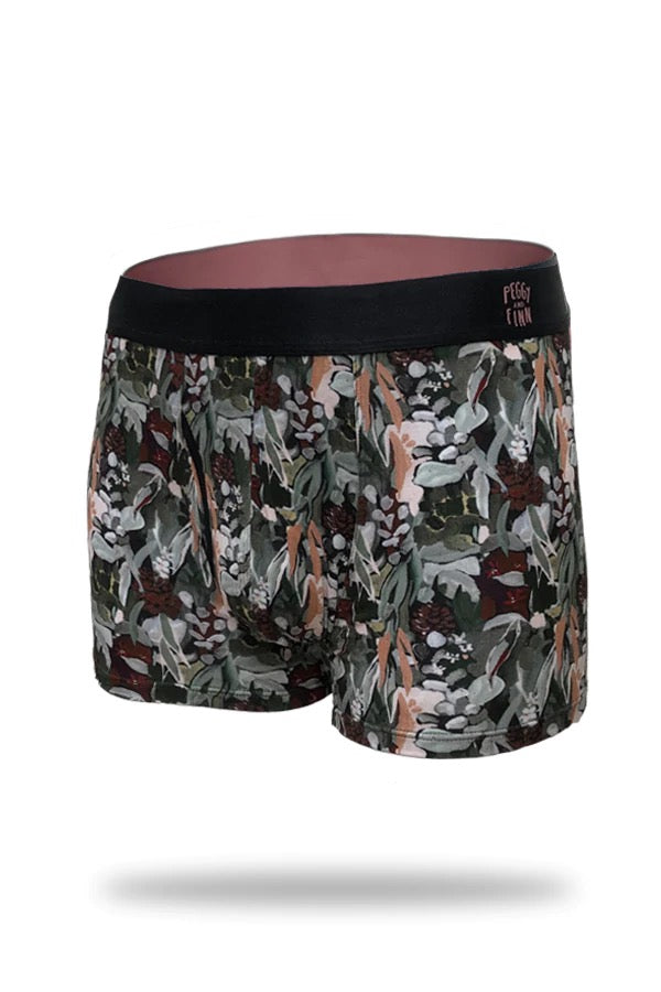 Peggy & Finn Mens Bamboo Underwear - Spotted Gum