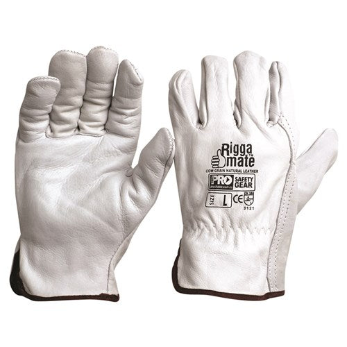 ProChoice® Riggamate Natural Cowgrain Gloves