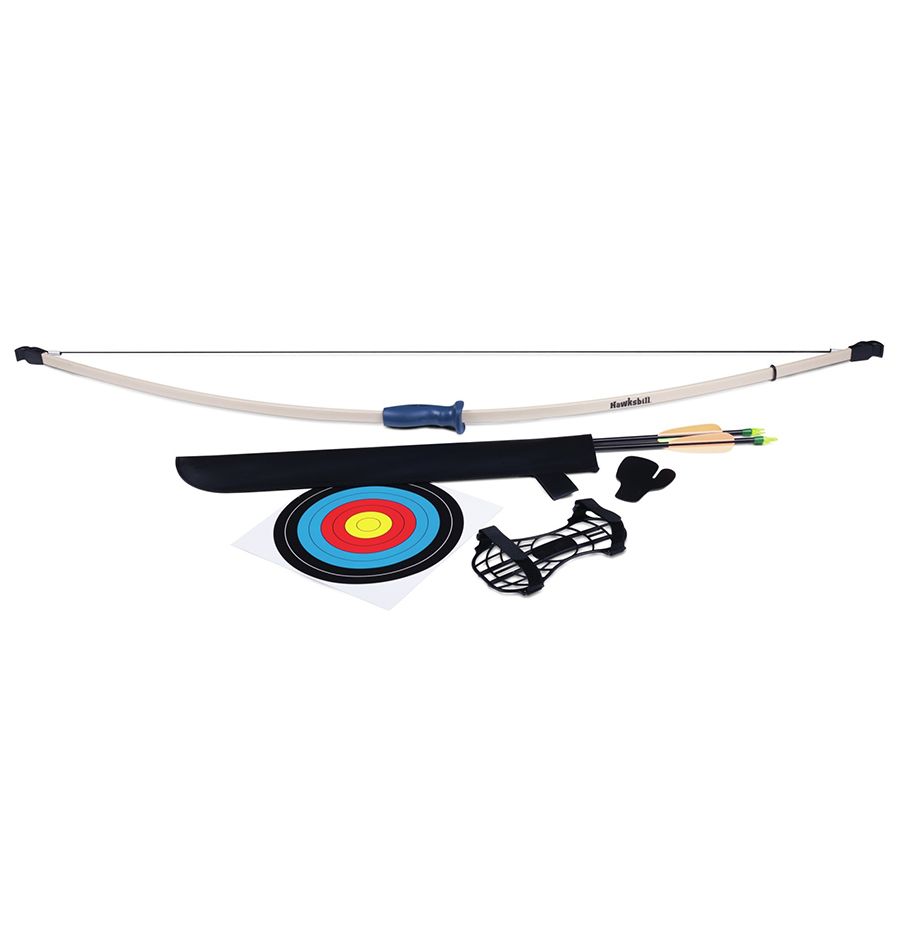 Crosman Archery Hawksbil  Youth Long Bow Set