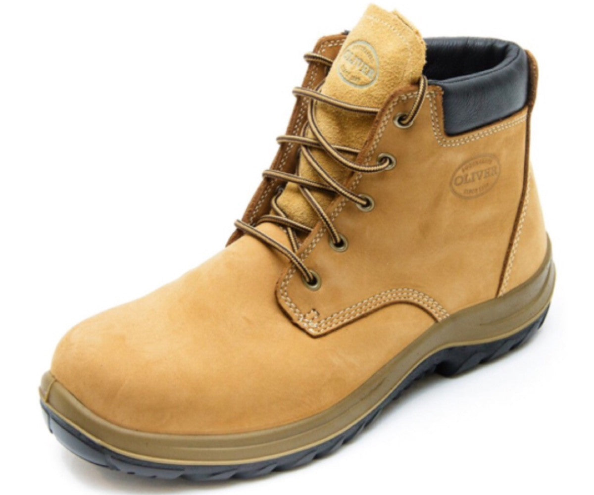 Oliver - 34632 WB 34 Series Lace Up steel toe Boot Wheat