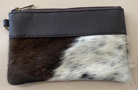 The Design Edge Wales Cowhide Clutch
