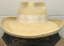 Sunbody Plantation Crease Palm leaf hat  4" brim