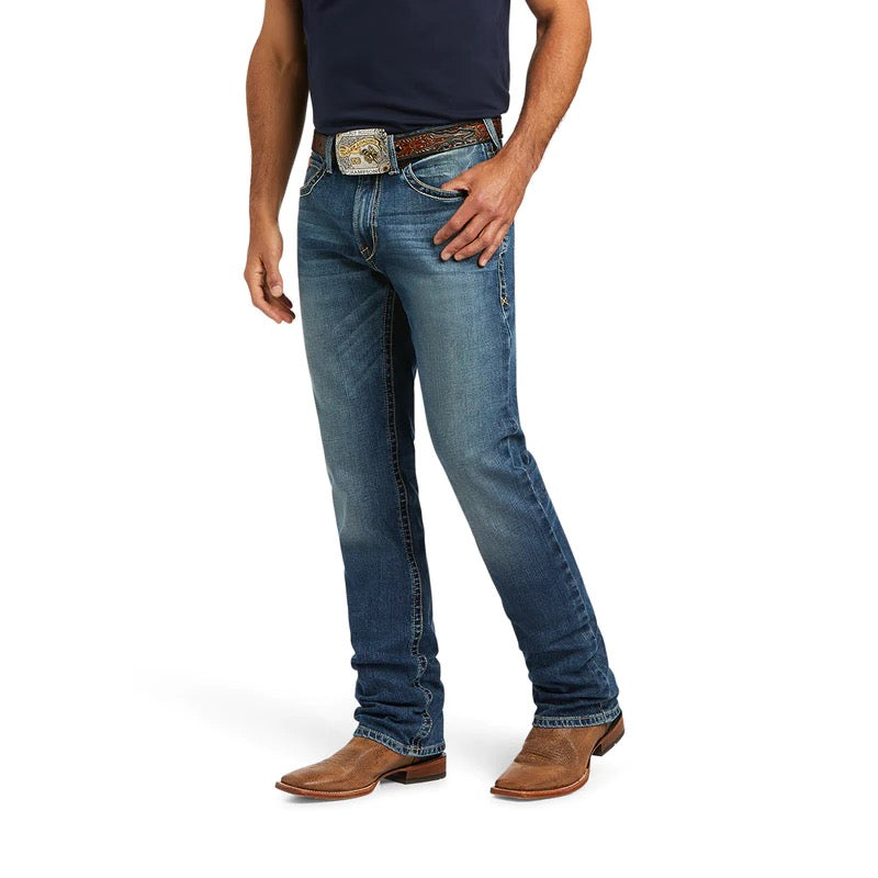 Ariat Mens M2 Traditional Relaxed Stretch Wilson Stackable Boot Cut Jeans 10040810