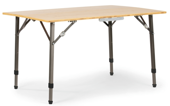 OZtrail Bamboo Table 100cm-INSTORE PICKUP ONLY