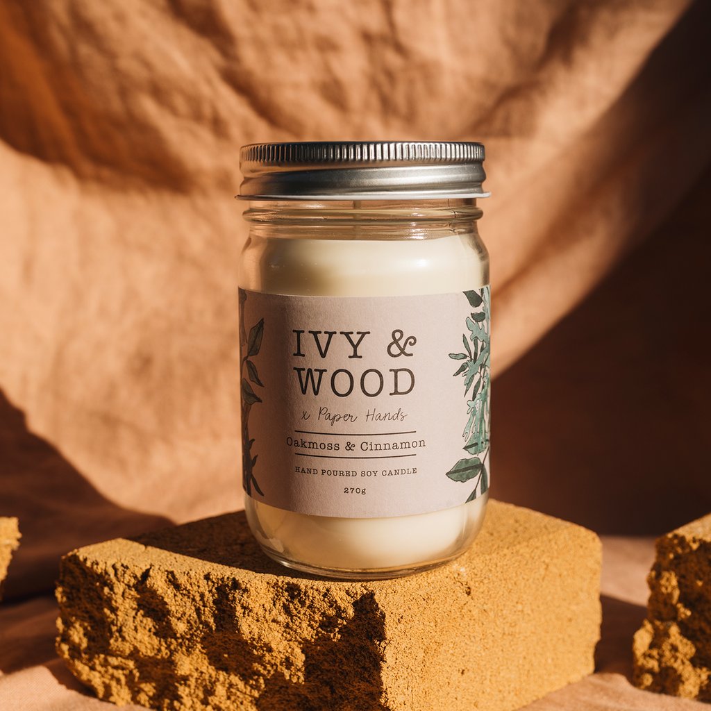 Ivy & Wood Mason Jar Soy Candles