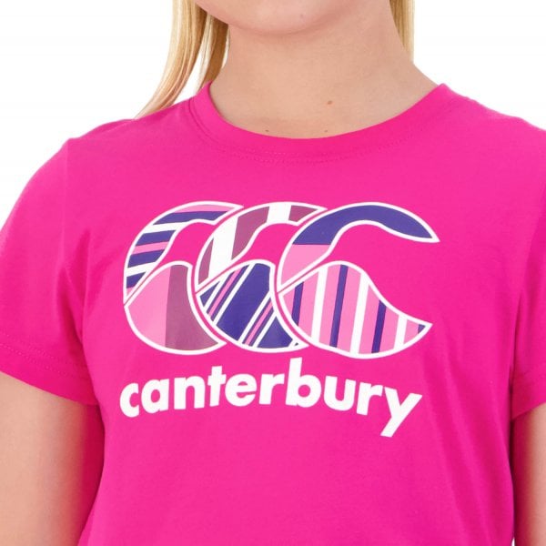 Canterbury GIRLS UGLIES T-SHIRT Knockout Pink