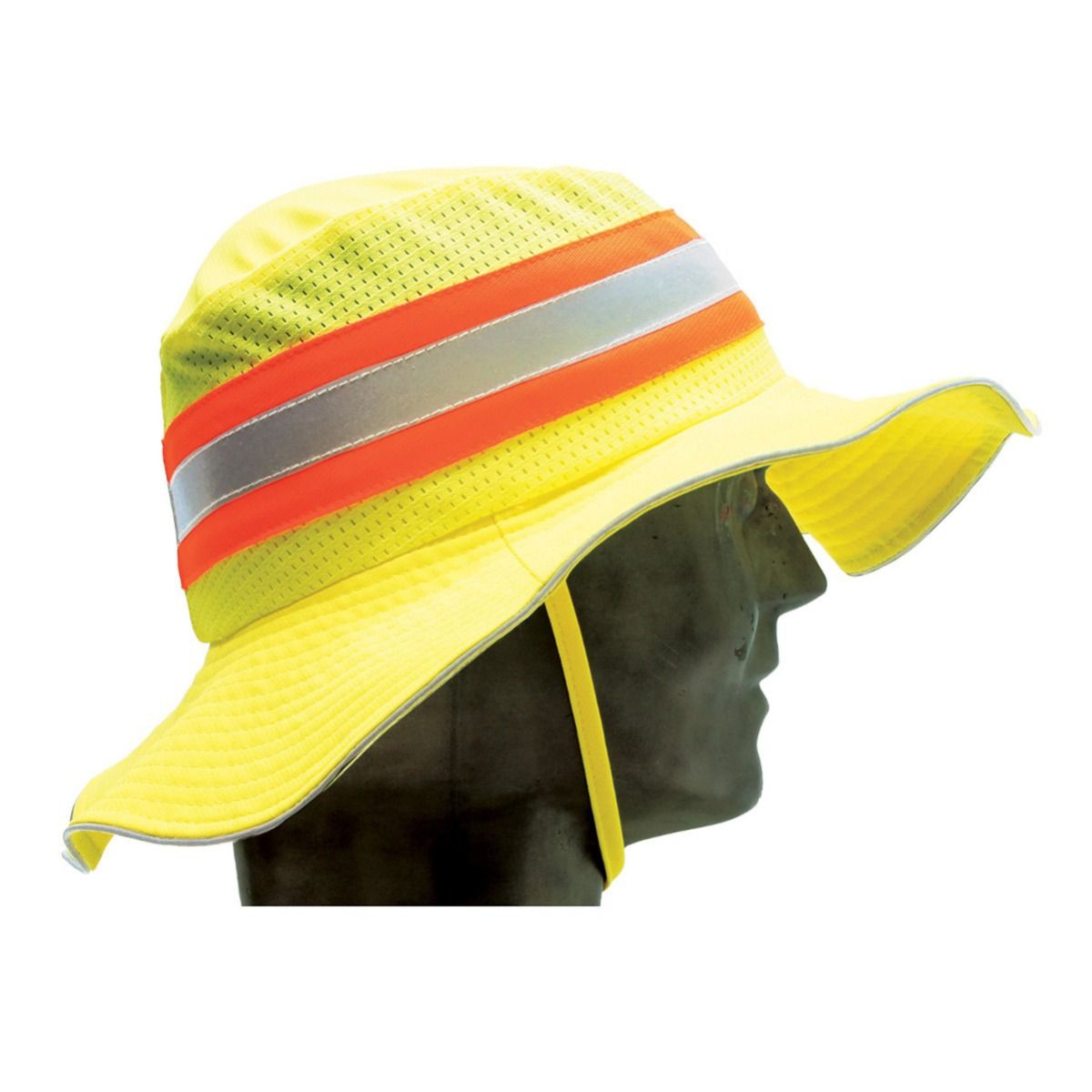 Onsite Safety Wide Brim Hat Neon Yellow