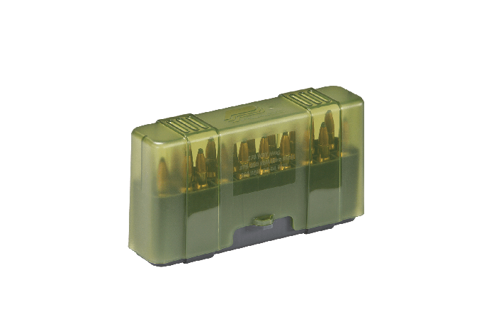 Plano Shot Shell Case - 12-Gauge,25-rounds, Green, Shotgun ammunition case, Shotgun cartridge holder, Shotgun shell box Ammunition organizer