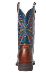 Ariat Ladies West Bond Russet Rebel / Crackle Navy Boot