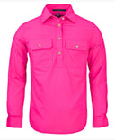 Ritemate Pilbara Ladies Closed Front L/S Shirt RM300CF