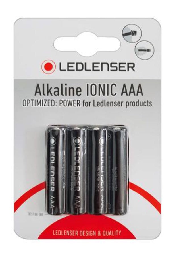 LedLenser Alkaline AAA Batteries