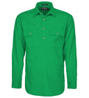 Pilbara Mens Closed Front Long Sleeved Shirt RM200CF