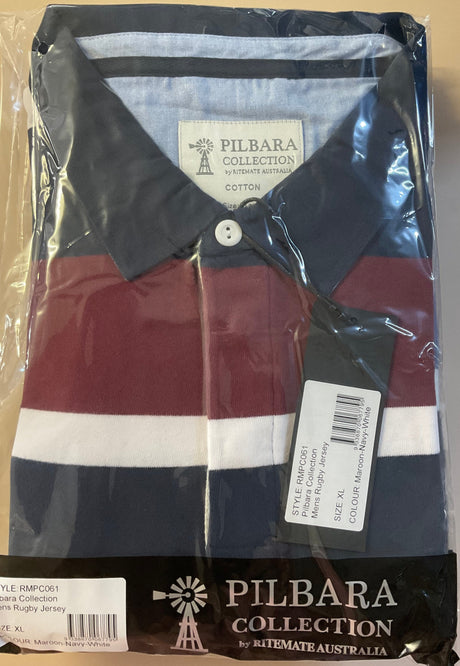 Ritemate Pilbara Collection Mens Rugby Jersey