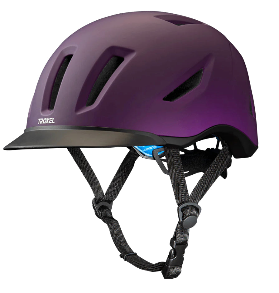 Troxel Intrepid Mulberry Low Profile Equestrian Helmet
