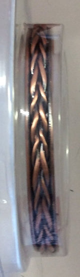 Copper Magnetic Therapy Bracelet Plait Copper Weave