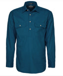 Pilbara Mens Closed Front Long Sleeved Shirt RM200CF