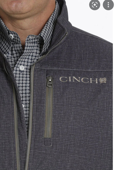 Cinch Mens Textured Bonded Jacket MWJ1086008