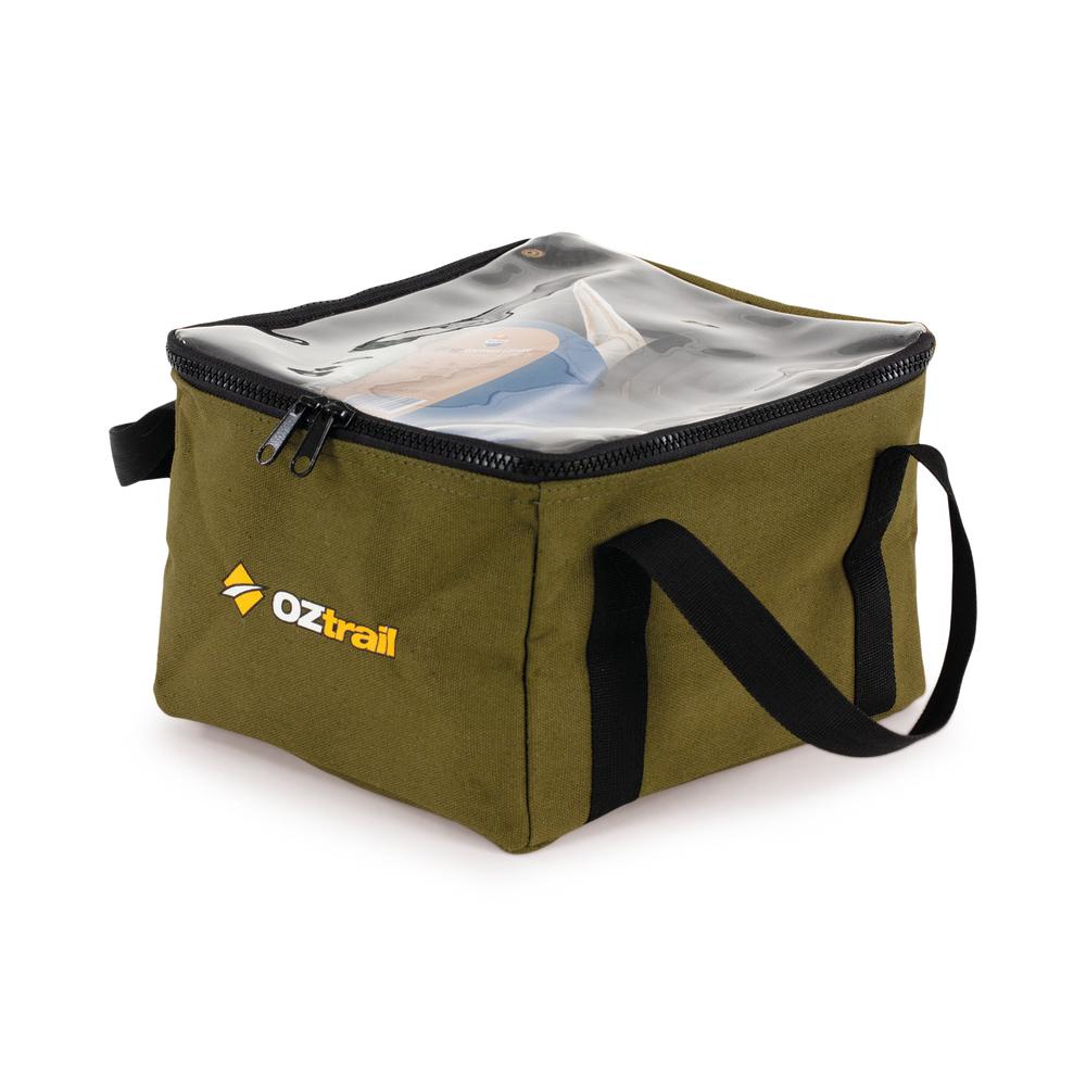 Oztrail Clear Top Canvas Bag - Med