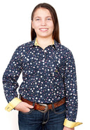 Just Country Girls Harper Printed Work Shirts