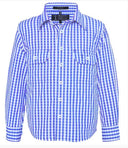 Pilbara Kids Check Long Sleeve Shirts