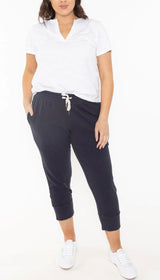 Elm Ladies Navy Fundamental Brunch Pants