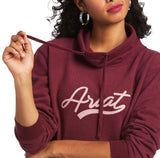 Ariat Ladies Real Logo High Neck Sweatshirt