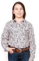 Just Country Girls Harper Printed Work Shirts