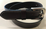 Boss Cocky Ladies Xena Stitched Brown Leather belt