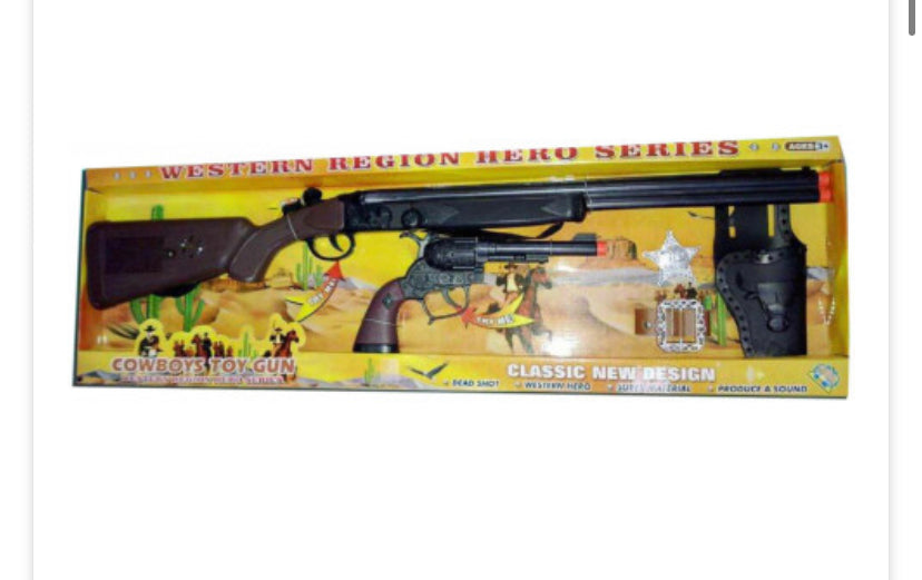 Western Region Hero Series Cowboy Toy Gun Set